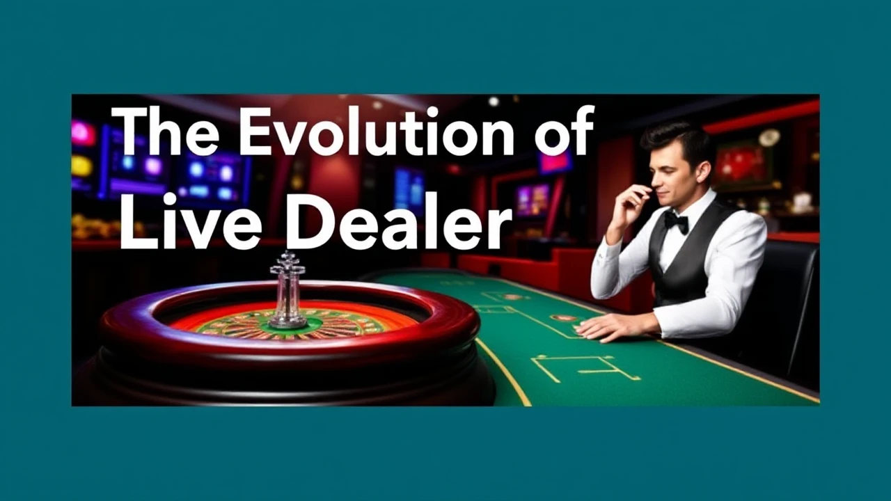 The Evolution of Live Dealer Online Casino Games