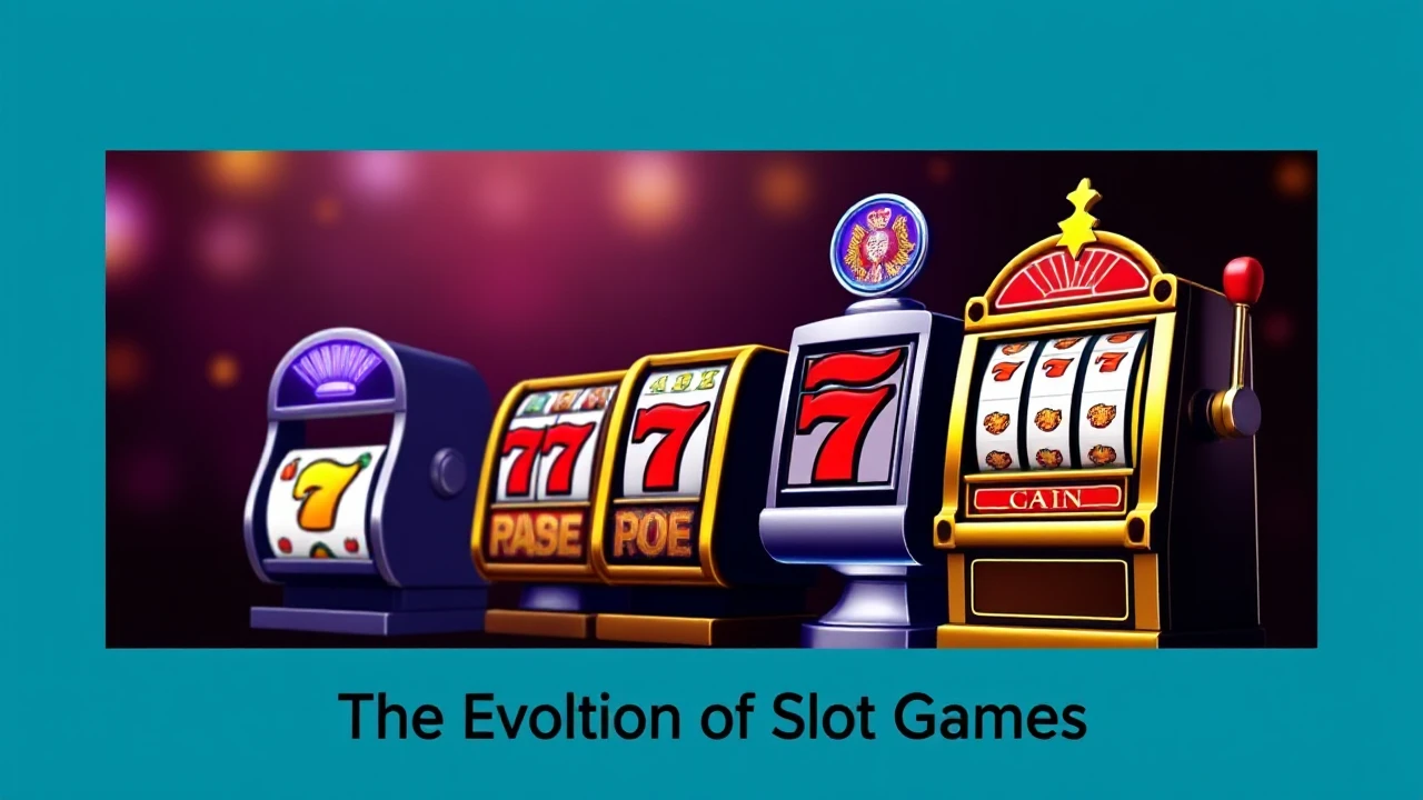 The Evolution of Slot Games: An Elaborate Explanation