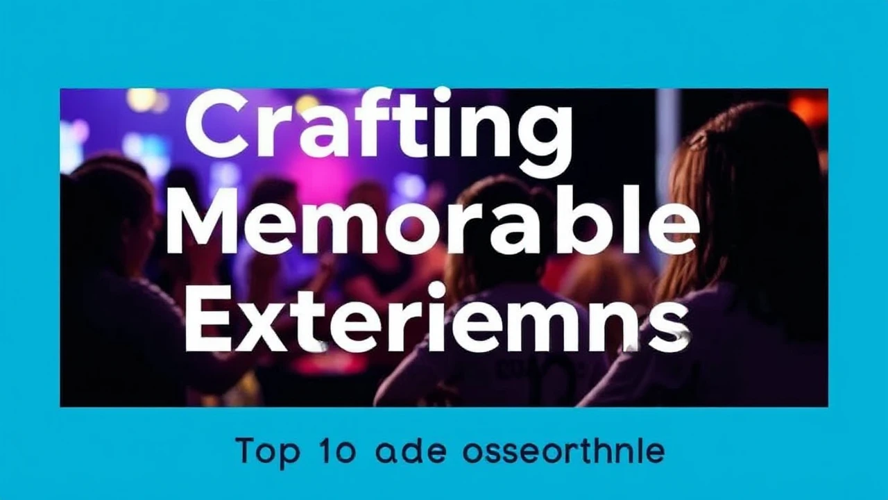 Crafting Memorable Entertainment Experience: Top 10 Suggestions to Keep in Mind