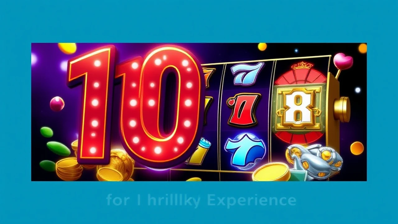 Thrilling 10 Slot Games for a Thrilling Experience