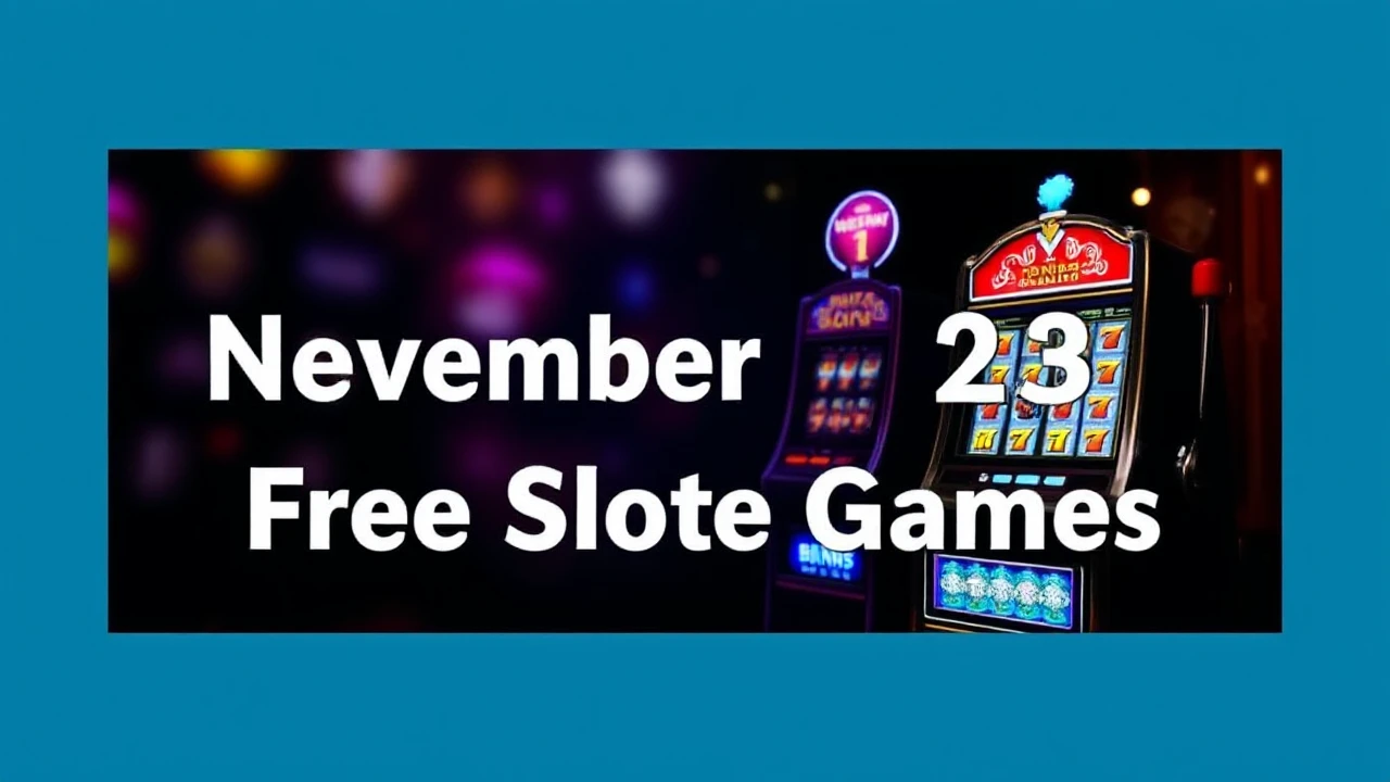 How November 23 At Free Slot Machine Games