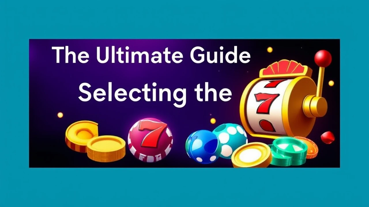 The Ultimate Guide to Selecting the Best Casino Slots
