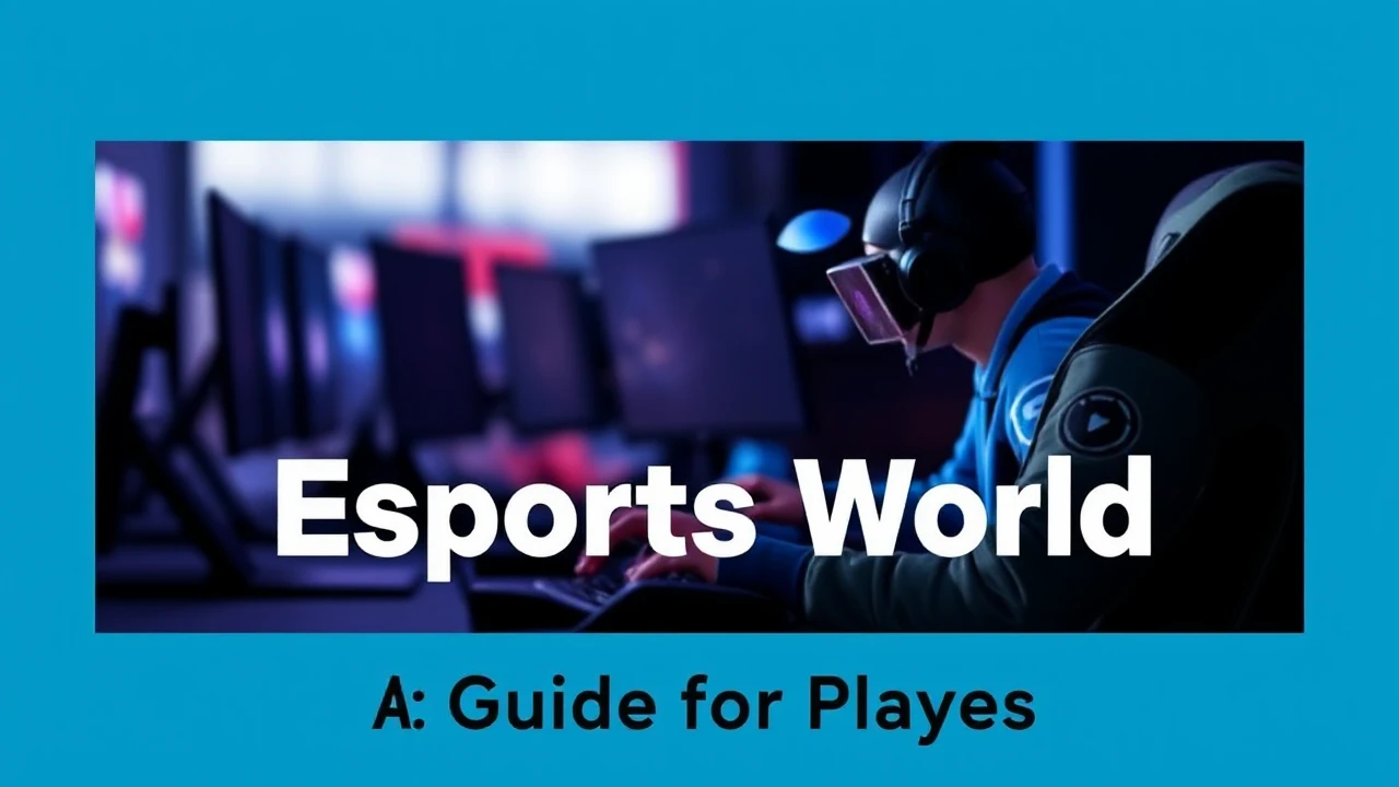 Entering the Esports World: A Guide for Players