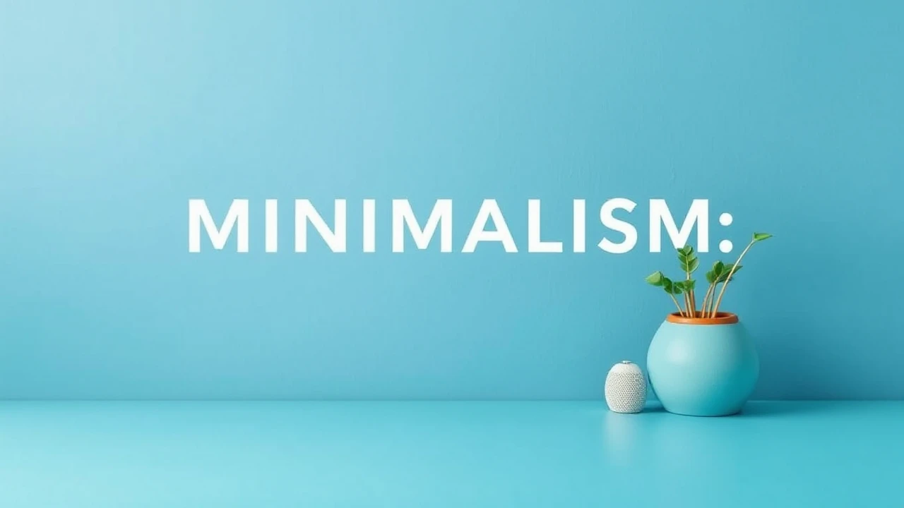 Welcoming Minimalism: A Key to Streamlining Your Lifestyle
