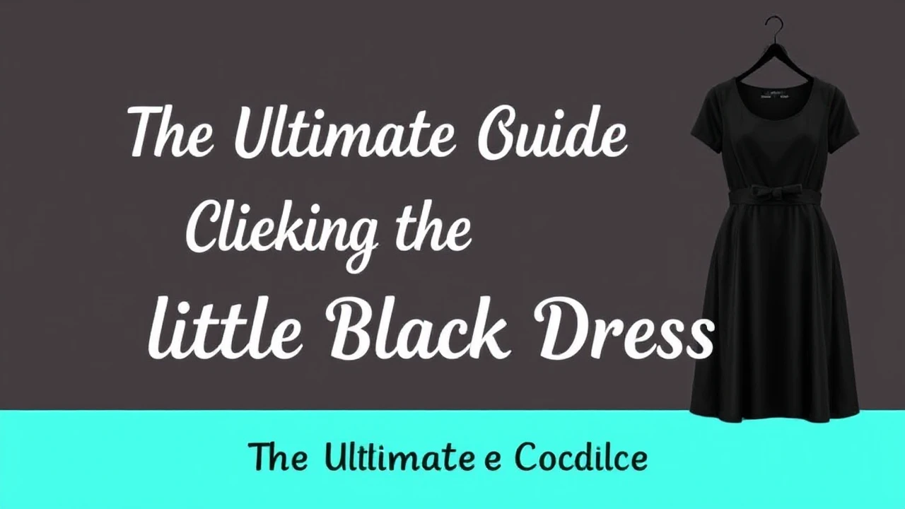The Ultimate Guide of Picking the Ultimate Little Black Dress