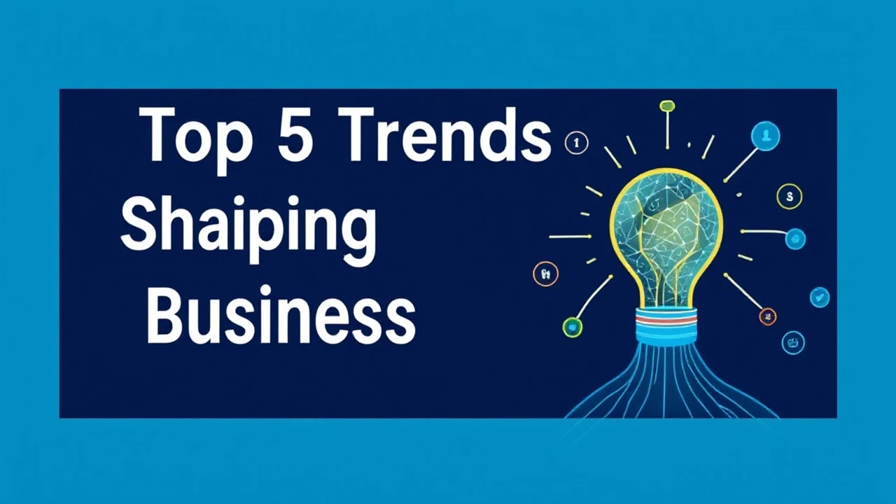 Unveiling the Top 5 Trends Shaping the Future of Business Innovation