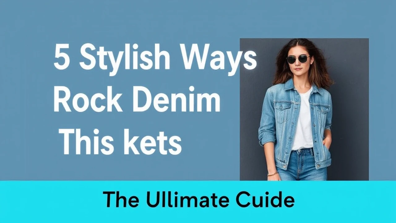 5 Stylish Ways to Rock Denim Jackets This Season: Your Ultimate Guide