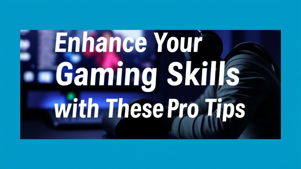 Enhance Your Gaming Skills with These Pro Tips