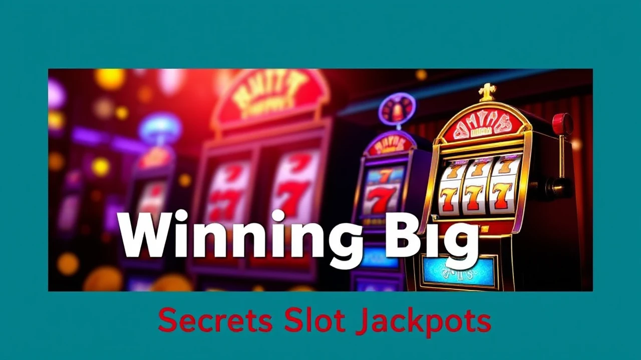 Winning Big: Secrets of Casino Slot Jackpots