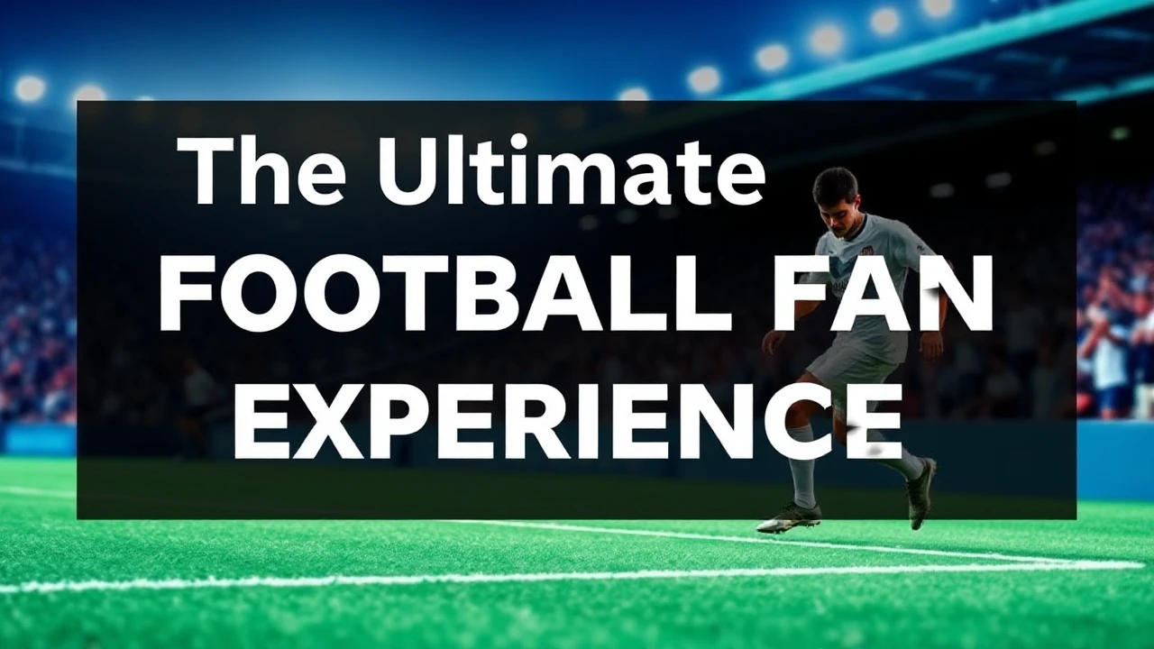 The Ultimate Football Fan Experience: Tips and Tricks