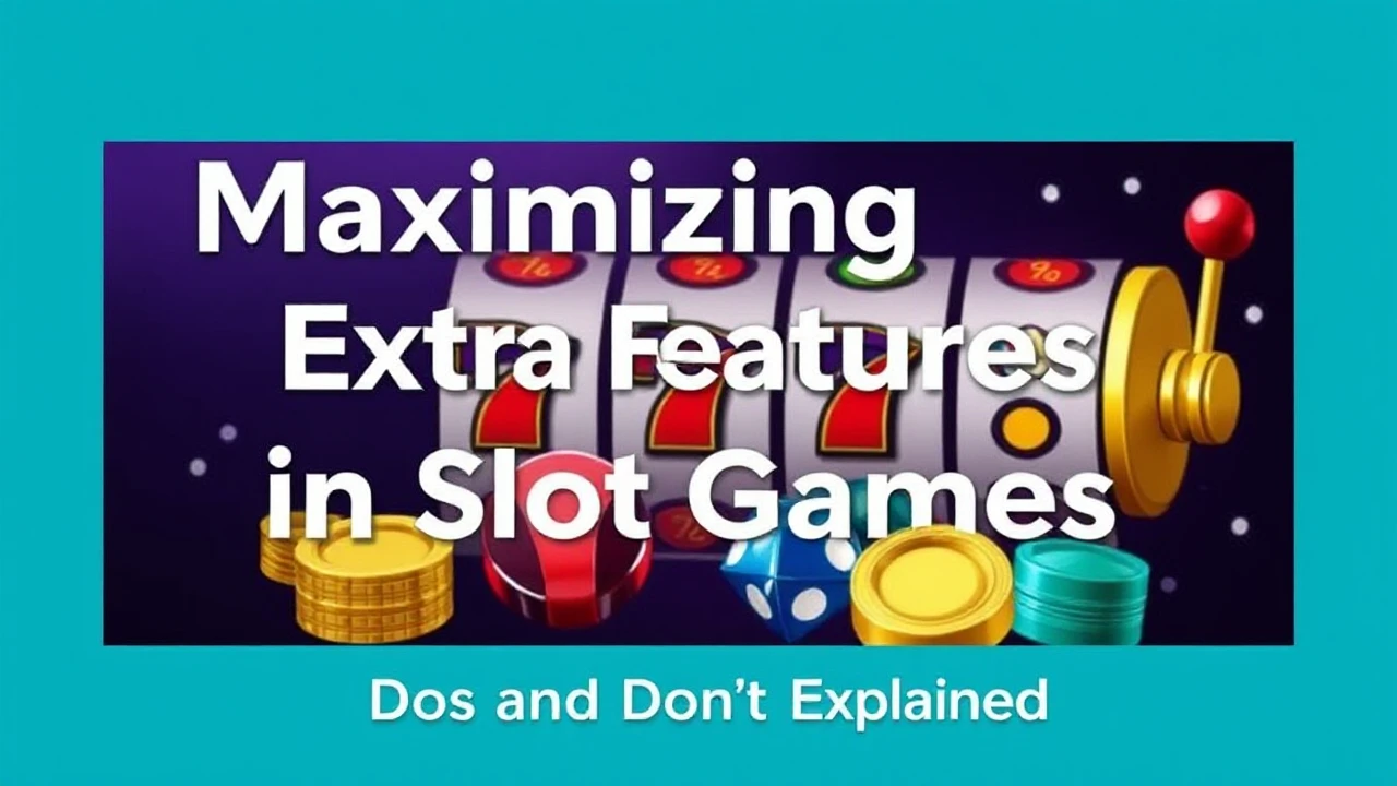 Maximizing Extra Features in Slot Games: Dos and Don'ts Explained