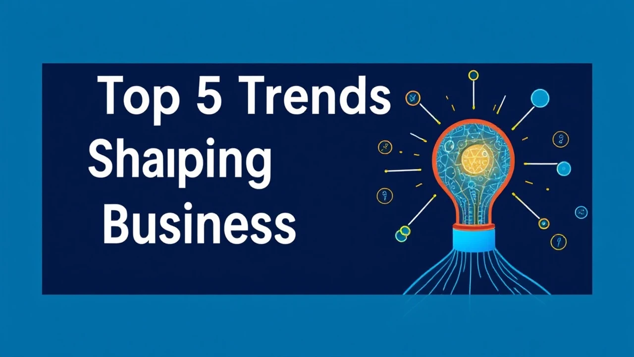 Unveiling the Top 5 Trends Shaping the Future of Business Innovation