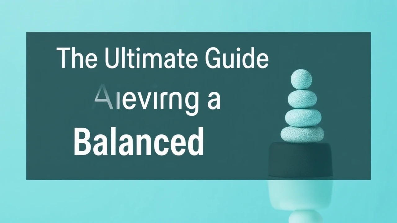 The Ultimate Guide to Achieving a Balanced Lifestyle