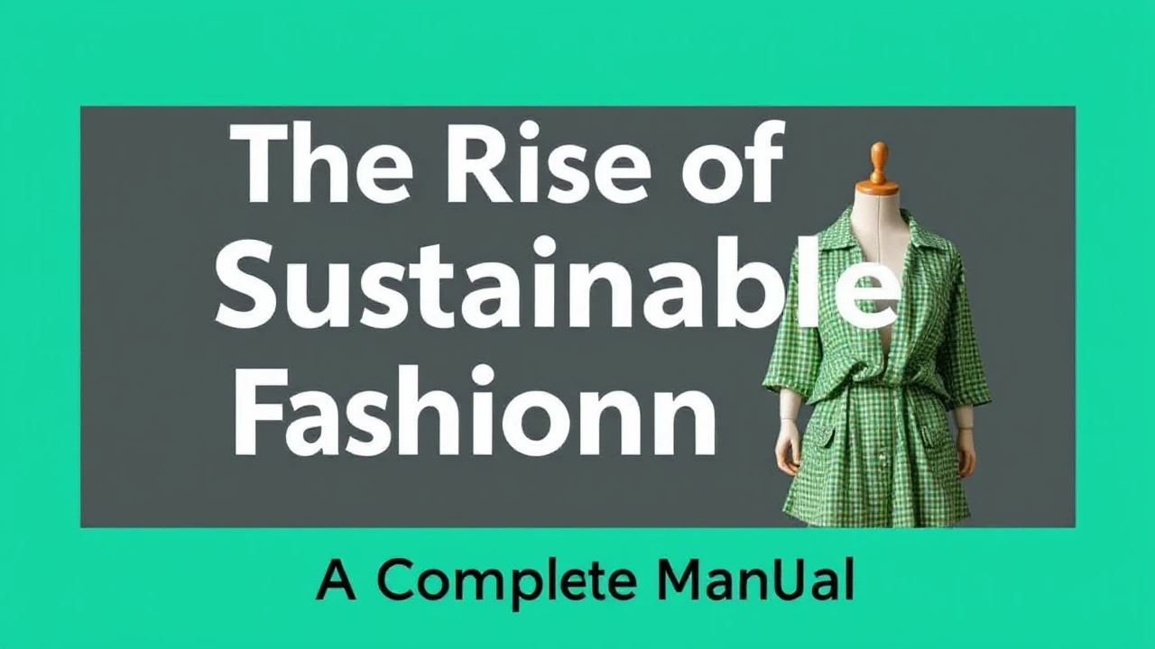 The Rise of Sustainable Fashion: A Complete Manual