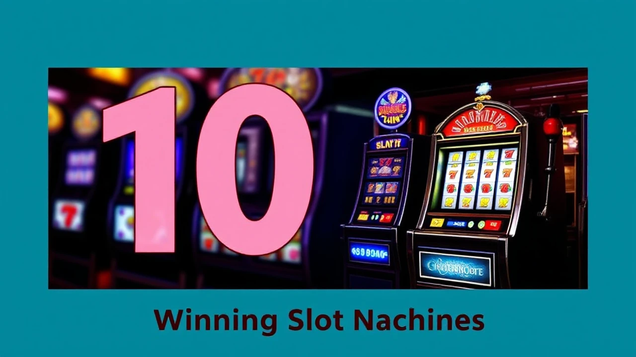 Effective 10 Tips for Winning at Casino Slot Machines