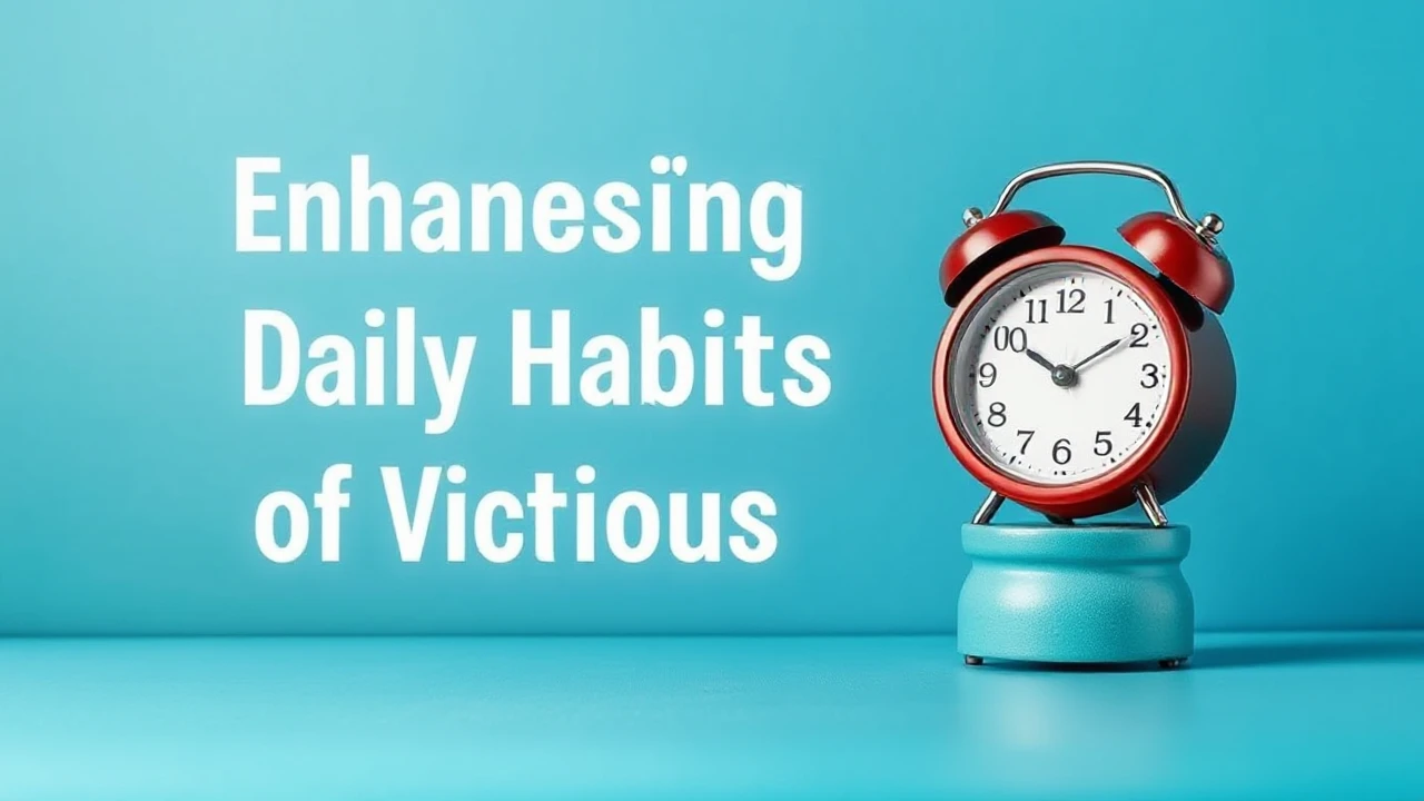 Enhancing Efficiency: 7 Daily Habits of Victorious People