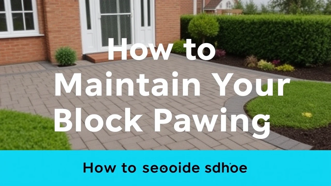 Ultimate Guide on How to Maintain Your Block Paving in Warrington