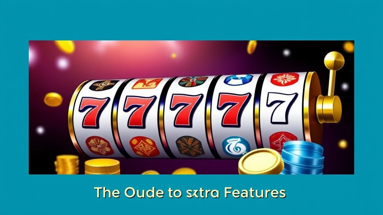 Understanding Online Casino Slots: The Guide to Extra Features