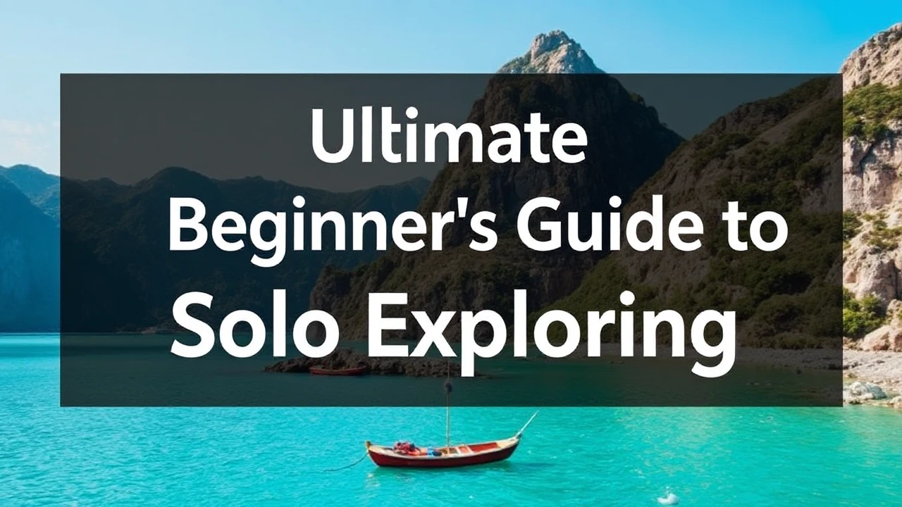 The Ultimate Beginner's Guide to Solo Exploring