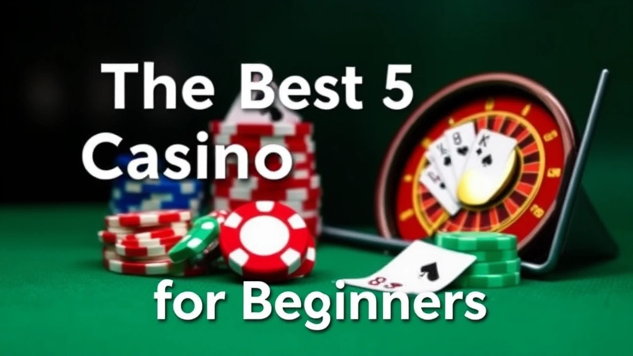 The Best 5 Casino Games to Play for Beginners