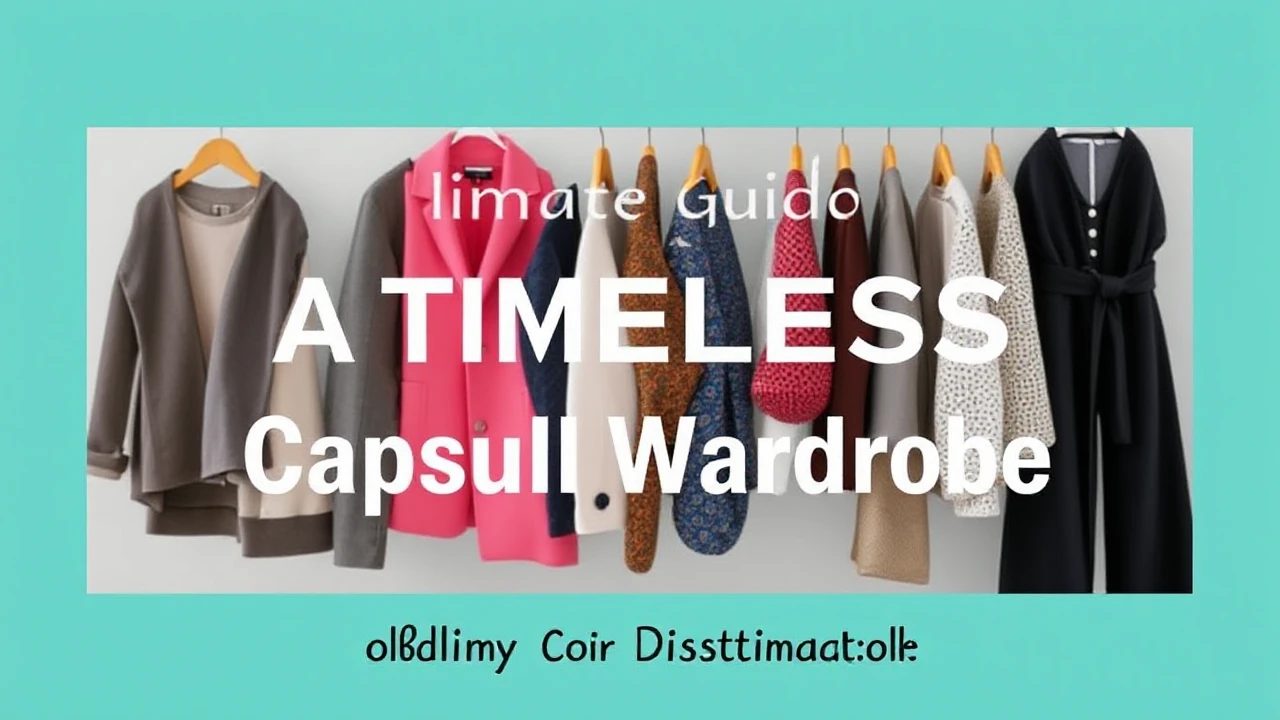 The Ultimate Guide to Creating a Timeless Capsule Wardrobe