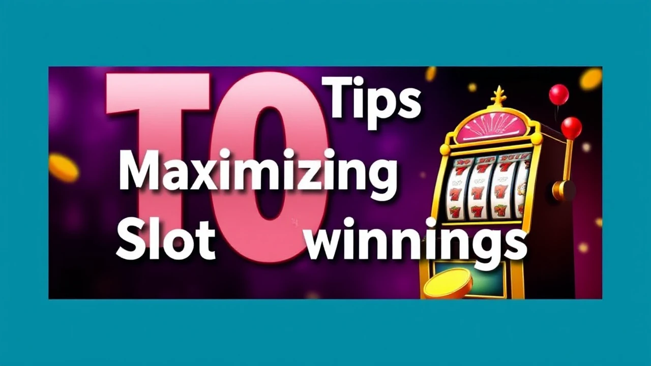 Top 10 Tips for Maximizing Your Slot Winnings