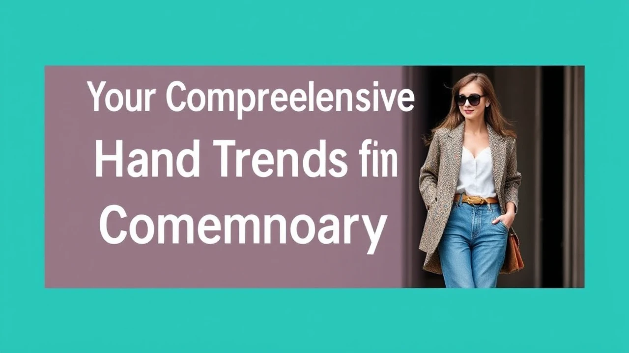 Your Comprehensive Handbook to Style Trends for Contemporary Females