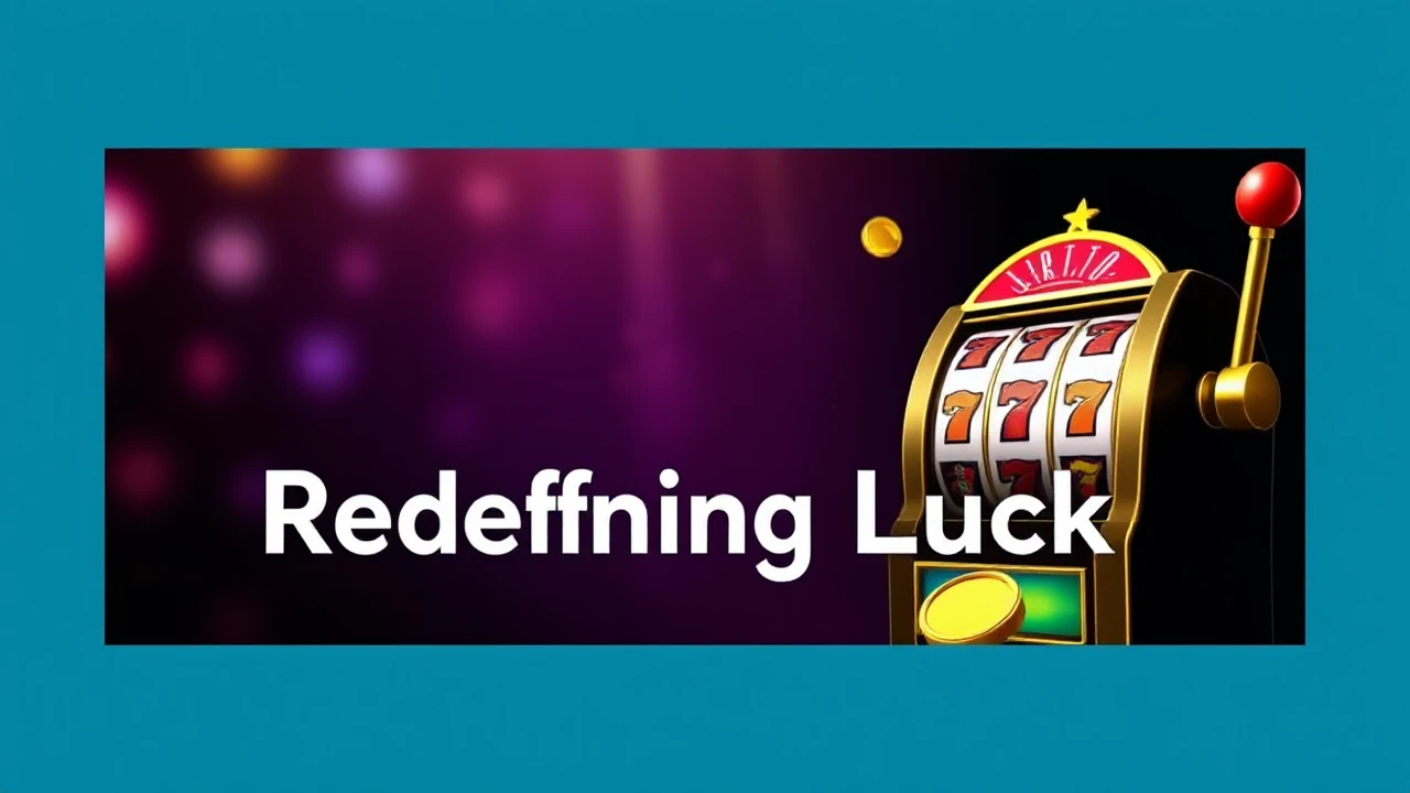 Redefining Luck: Effective Strategies for Conquering Casino Slots