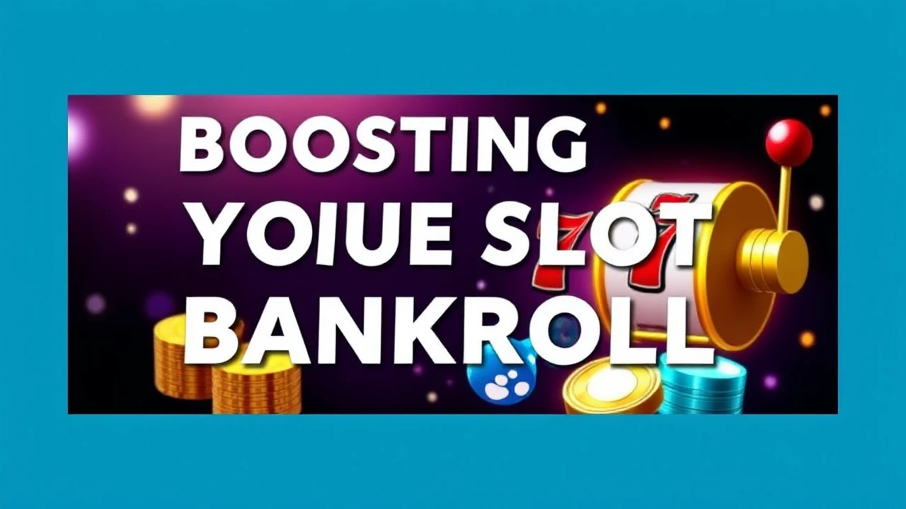 Boosting Your Bankroll: Tips for Enhancing Online Casino Slot Bonuses