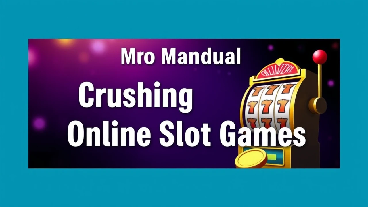 Your Go-To Manual to Crushing Online Slot Games