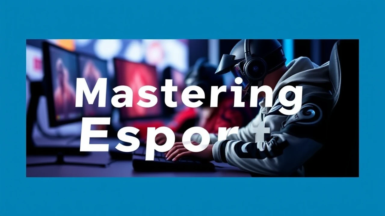 Mastering Esports: An Amateur's Guide to Competitive Gaming