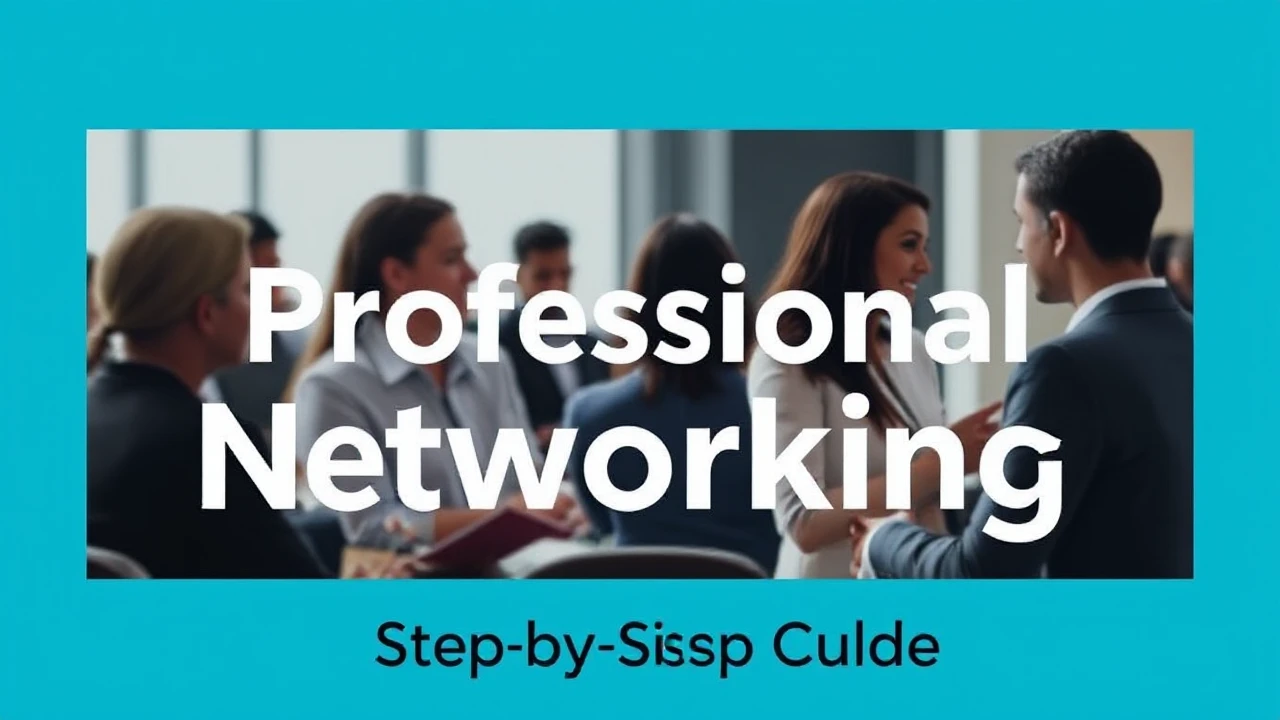 Mastering the Art of Professional Networking: A Step-by-Step Guide