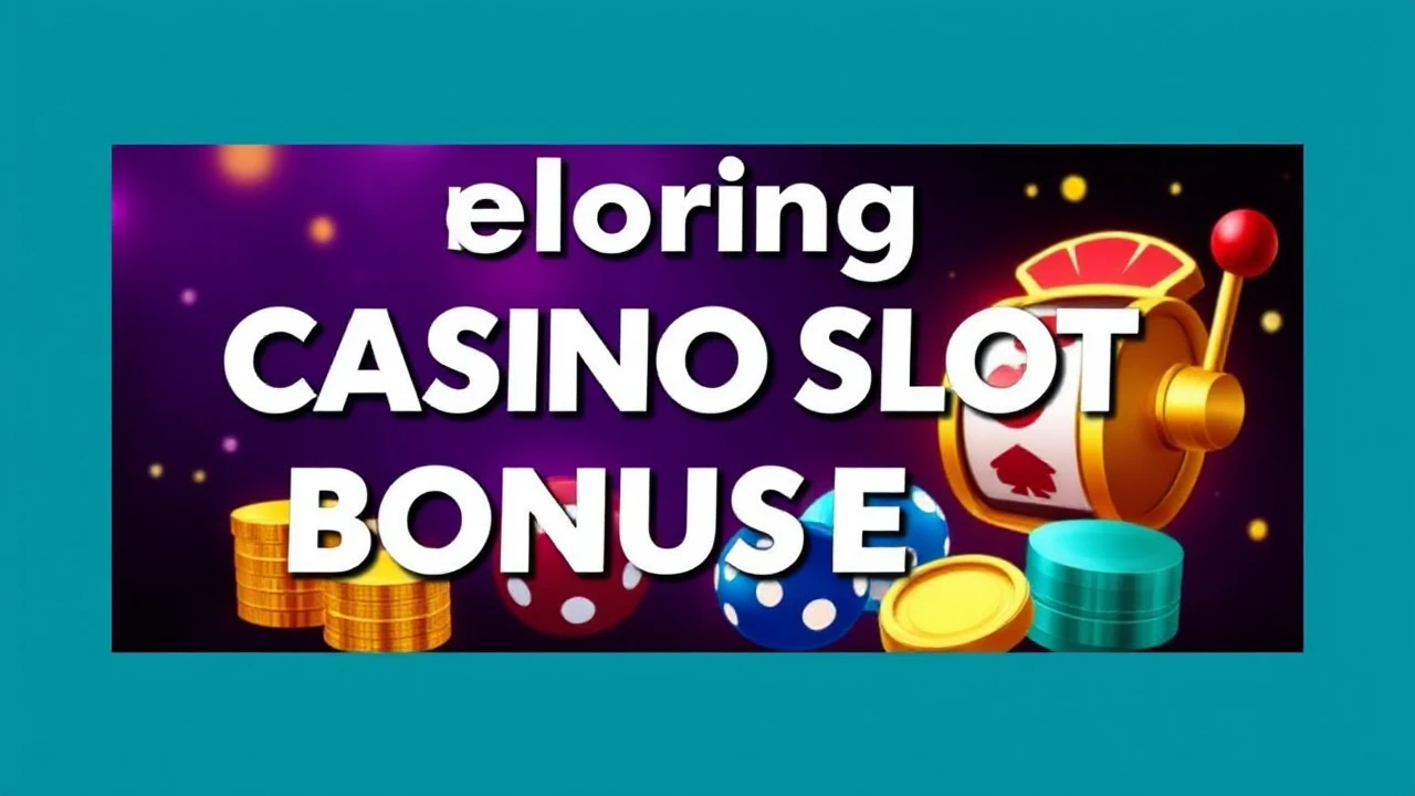 Exploring Casino Slot Bonuses: A Journey for Enthusiasts