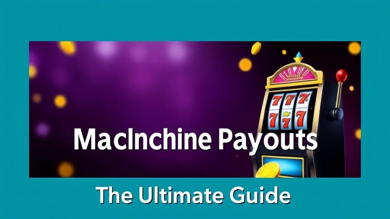 The Ultimate Guide for Boosting Slot Machine Payouts