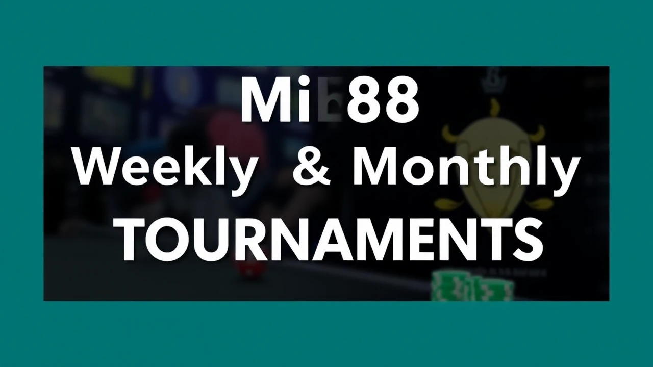 Mi88 Weekly and Monthly Tournaments