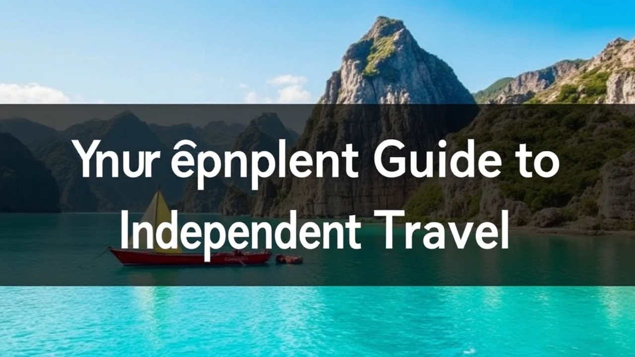 Your Complete Guide to Independent Travel: Top Tips for Venturing into the World By Yourself
