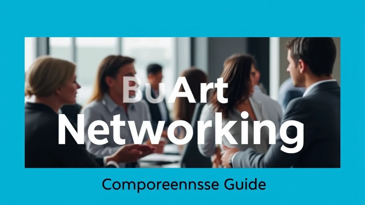 Becoming Proficient in the Art of Business Networking: A Comprehensive Guide