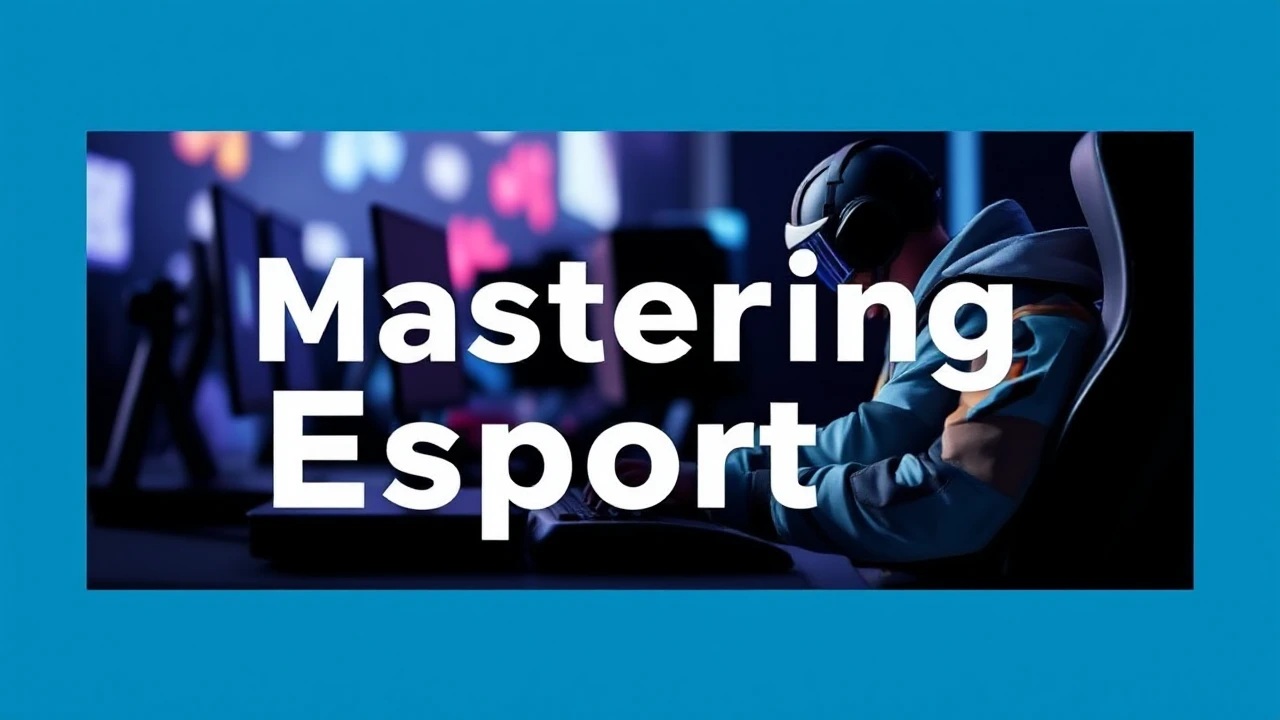 Mastering Esports: A Beginner's Guide to Conquering the Game