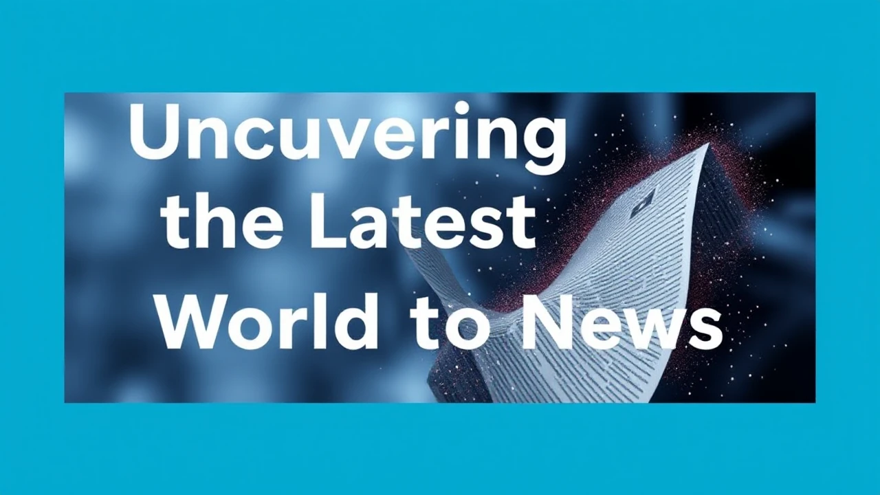 Uncovering the Latest Headlines: A Dive into the World of News