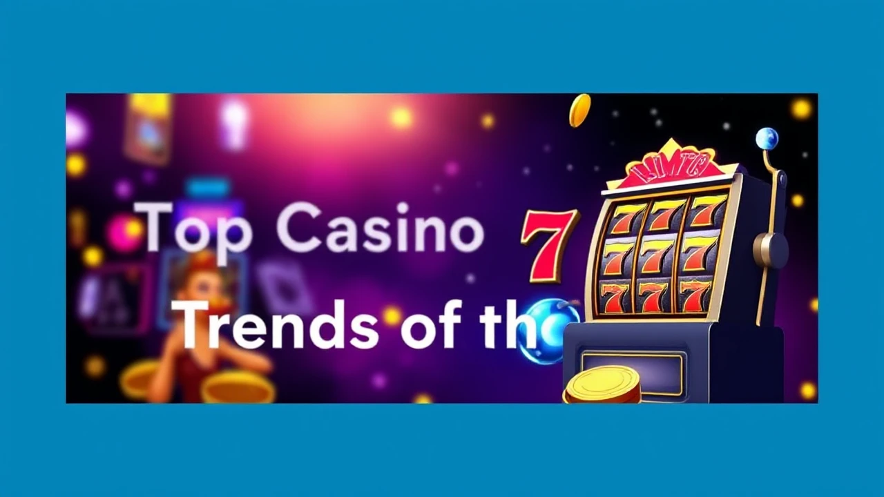 Exploring the Top Casino Slot Trends of the Year