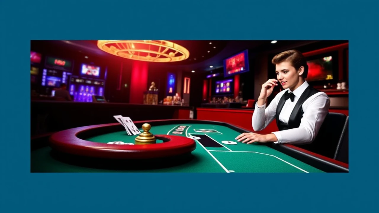 Explore the Dynamic World of Live Dealer Online Casino Gambling Games