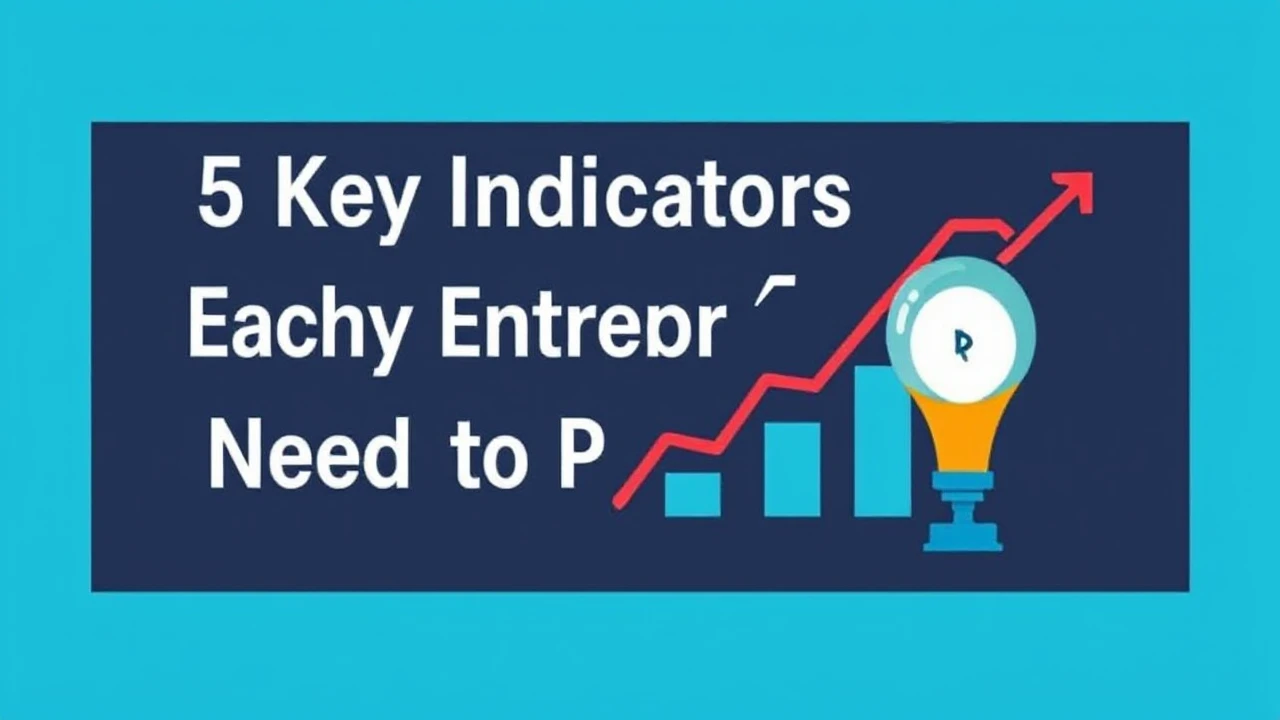 5 Key Indicators Each Entrepreneur Needs to Keep an Eye On