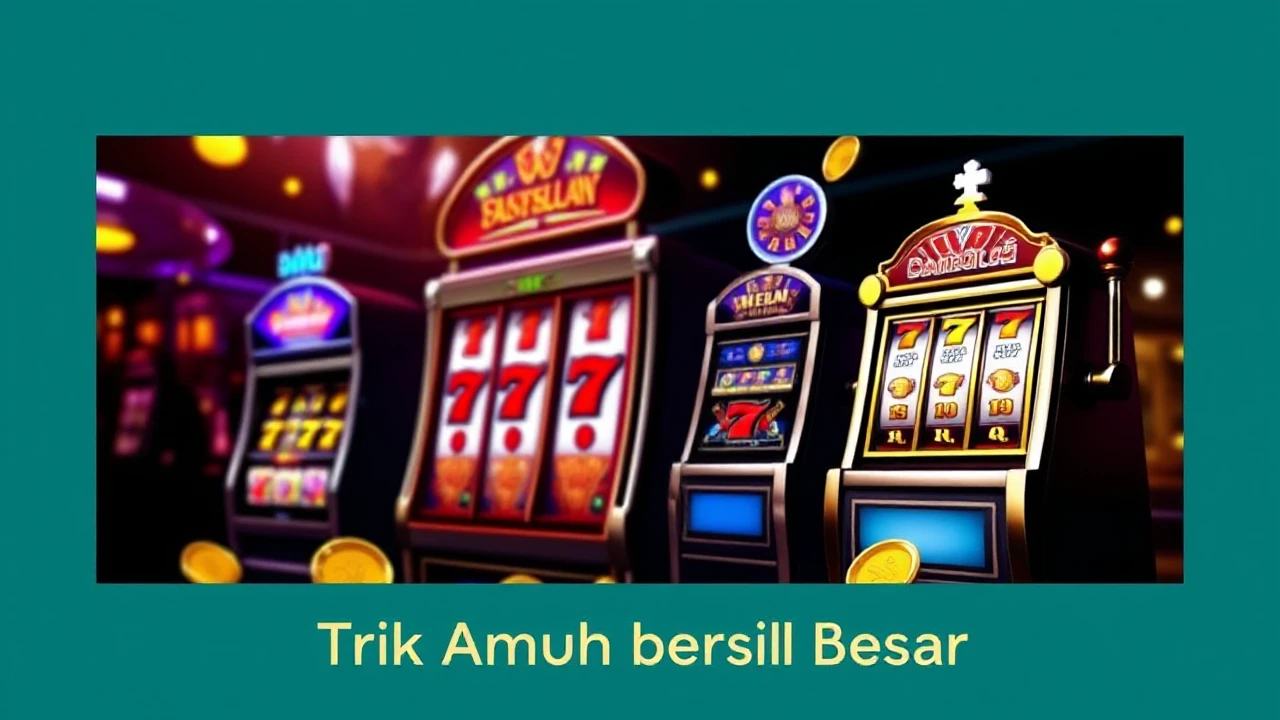 Trik Ampuh Berhasil Besar: Trik Mesin Slot Casino yang Berhasil