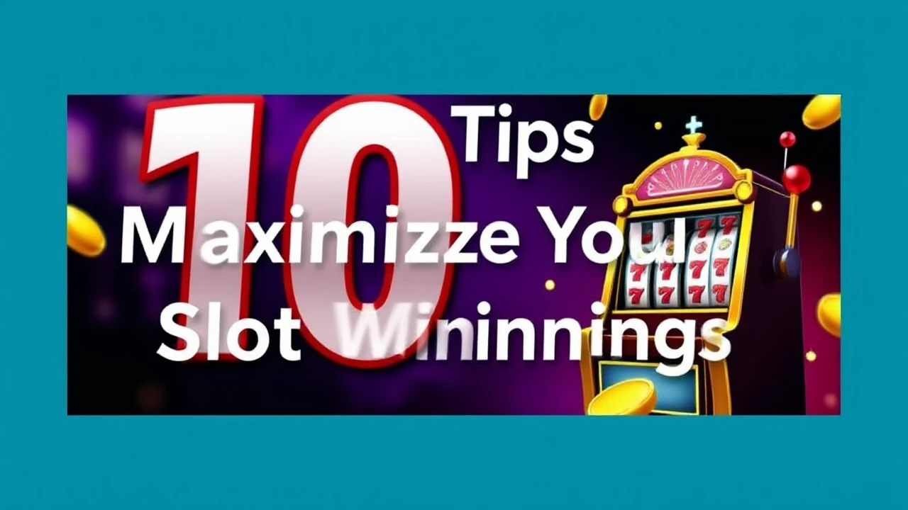 Top 10 Tips for Maximizing Your Slot Winnings