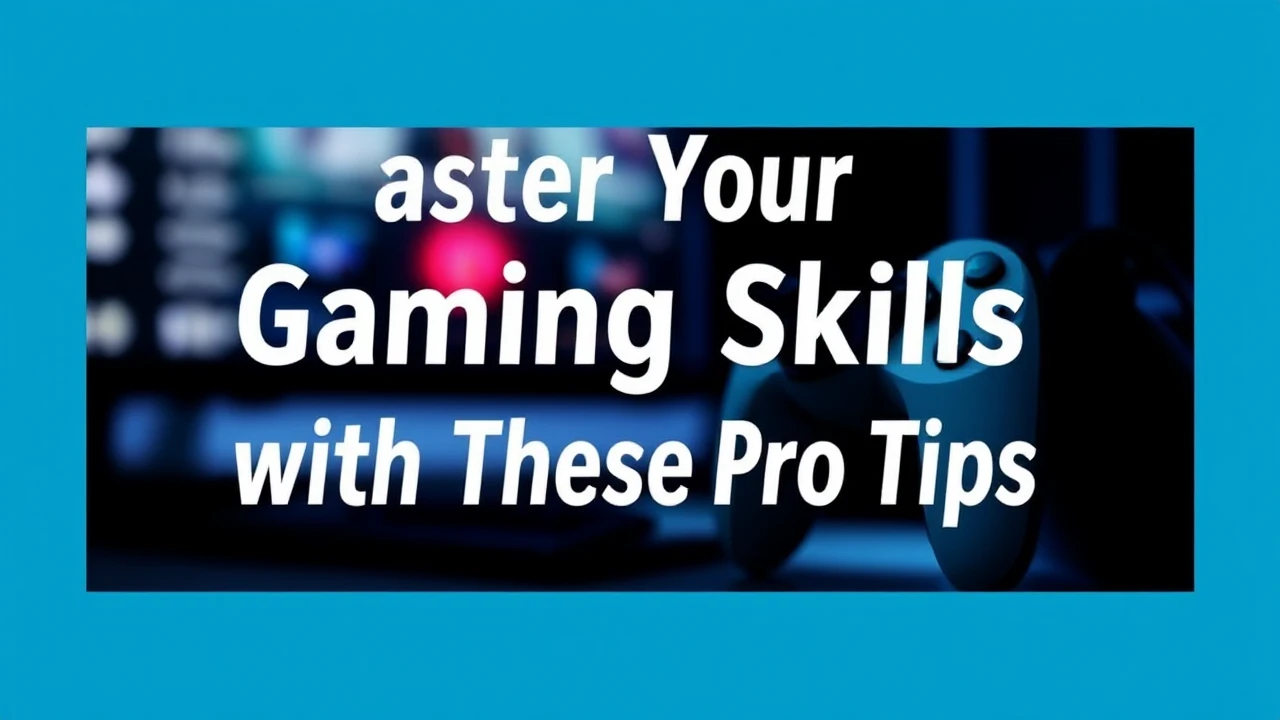 Master Your Gaming Skills with These Pro Tips
