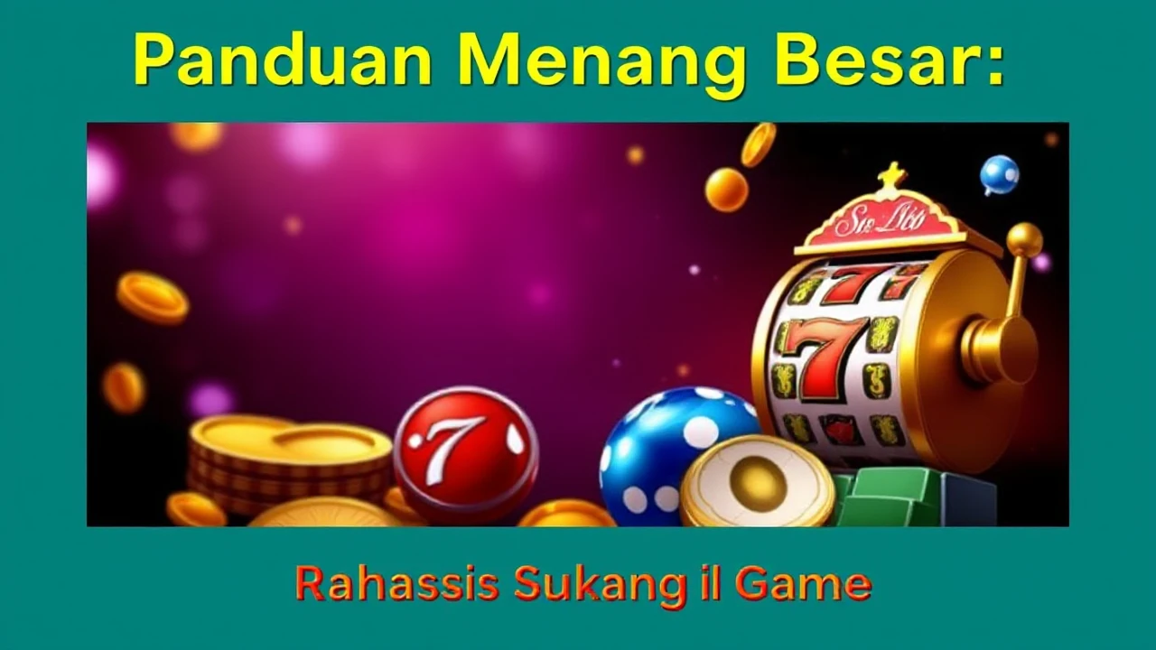 Panduan Menang Besar: Rahasia Sukses di Slot Game