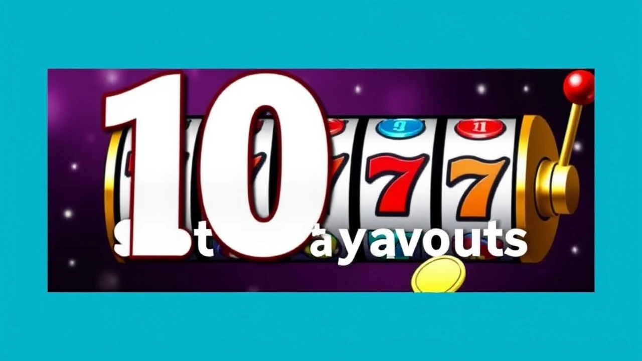 Helpful 10 Tips for Boosting Your Slot Payouts