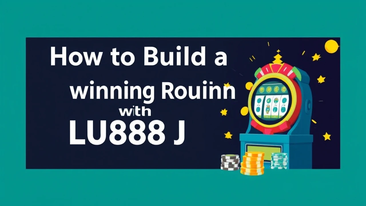 How to Build a Winning Routine with LU88 Jackpots