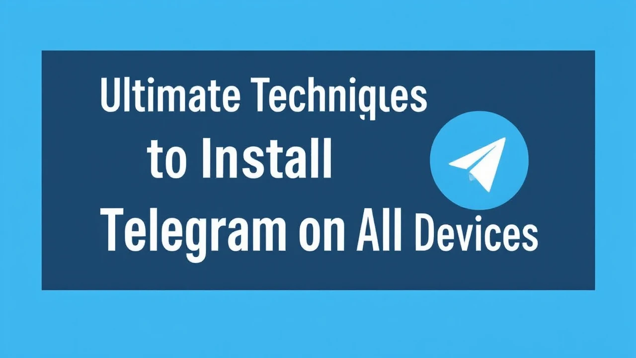 Ultimate Techniques to Install Telegram on All Devices