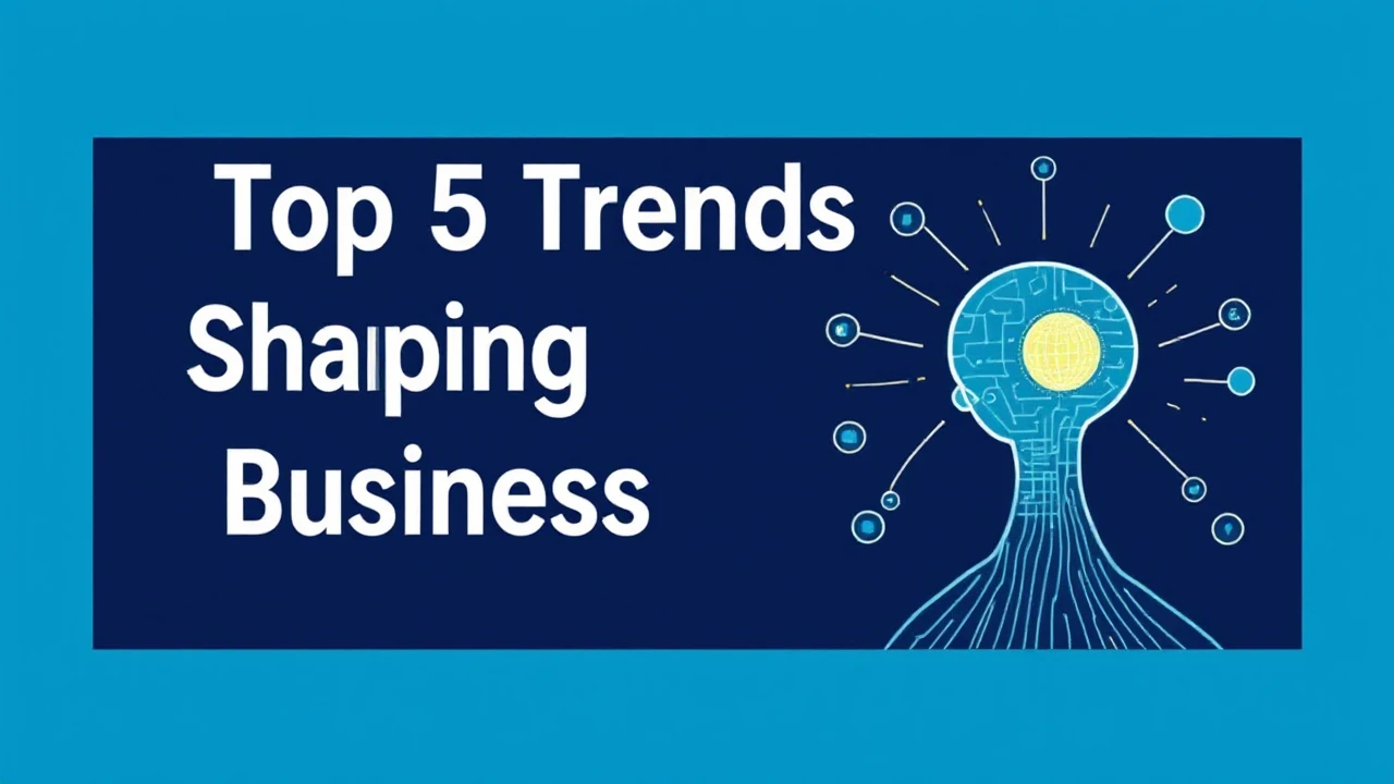Investigating the Top 5 Trends Shaping the Future of Business Innovation